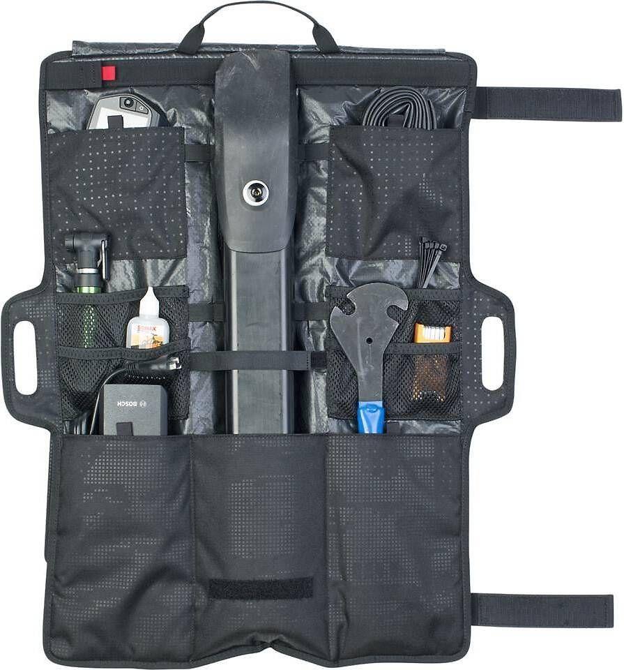 Dviračio rėmo krepšys Evoc Gear Wrap, pilkas