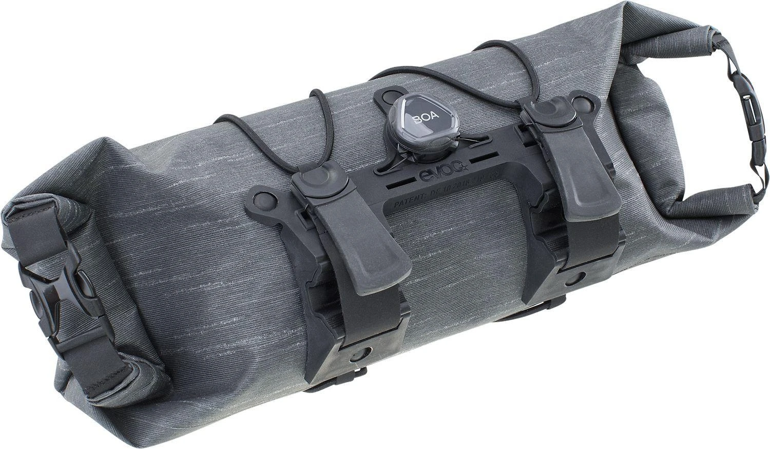 Evoc Handlebar Pack Boa WP -tankolaukku, harmaa, 2,5 litraa