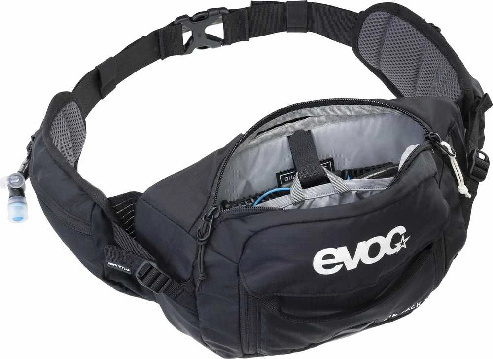 Evoc HIP PACK 3 vyölaukku 1,5 l juomarakolla, musta