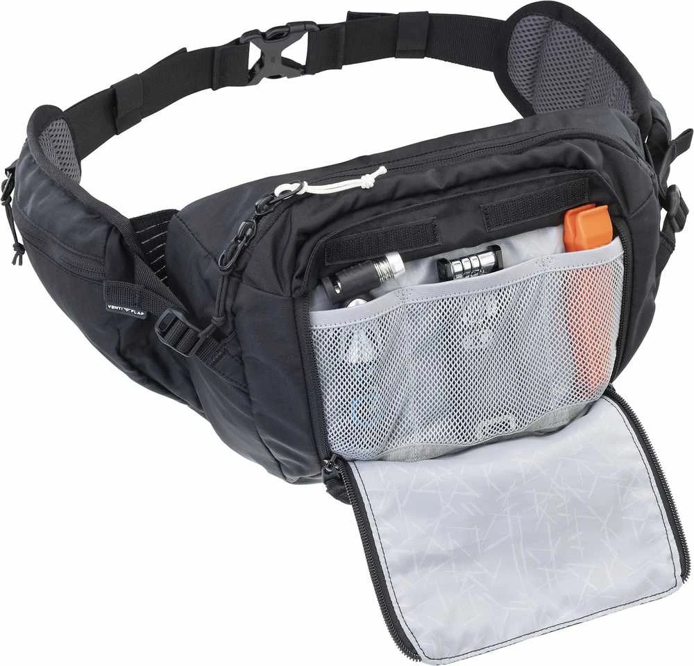 Evoc HIP PACK 3 vyölaukku, 3 l, musta