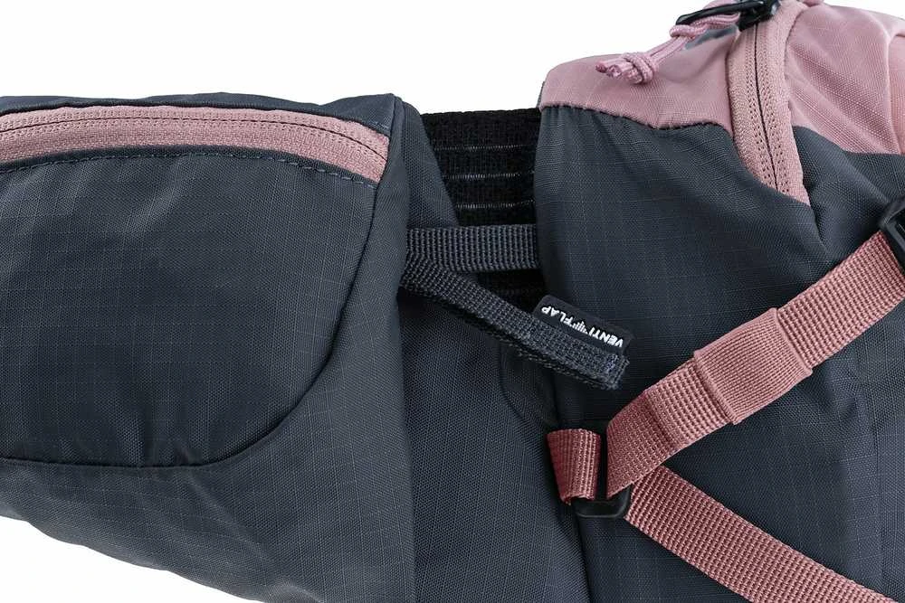 Evoc HIP PACK PRO 3 vyölaukku 1,5 l juomarakolla, pinkki/harmaa