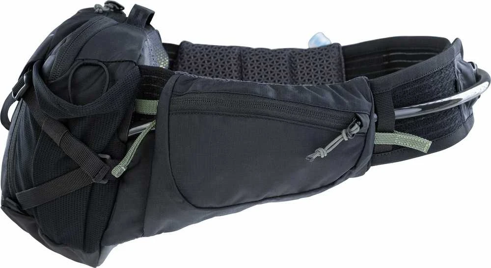Evoc HIP PACK PRO 3 vyölaukku 1,5 l juomarakolla, musta