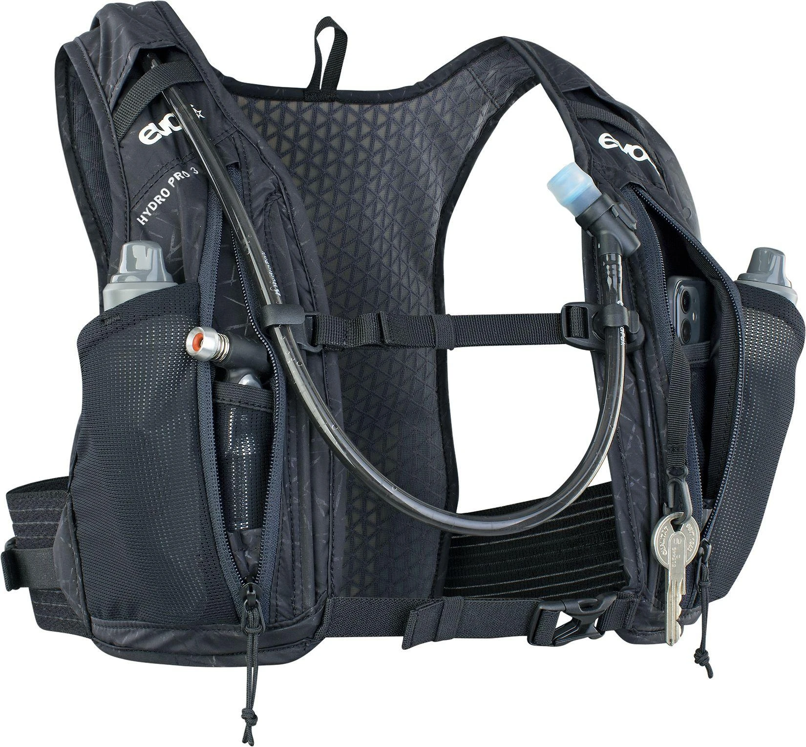 Kuprinė rowerowy Evoc Hydro Pro 3 + Hydration Bladder 1,5 - juodas