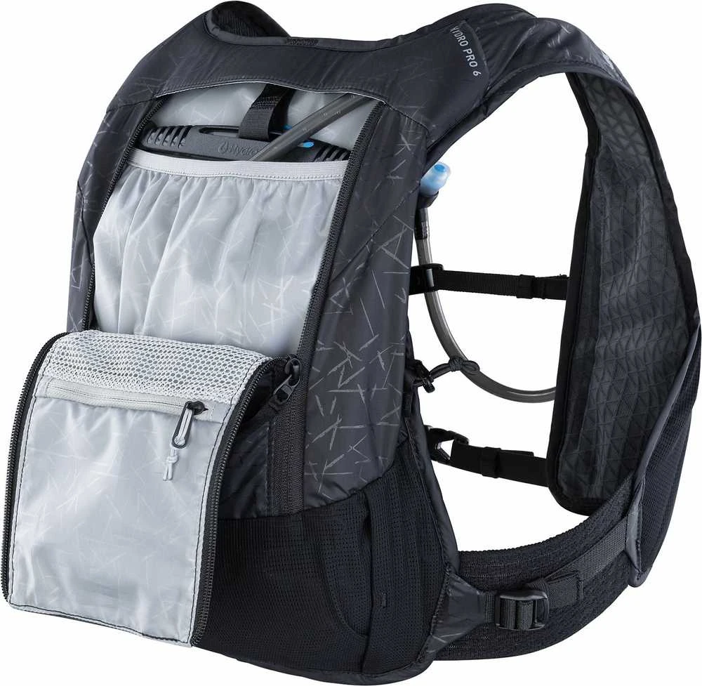 Kuprinė rowerowy Evoc Hydro Pro 6 + Hydration Bladder 1,5 - juodas