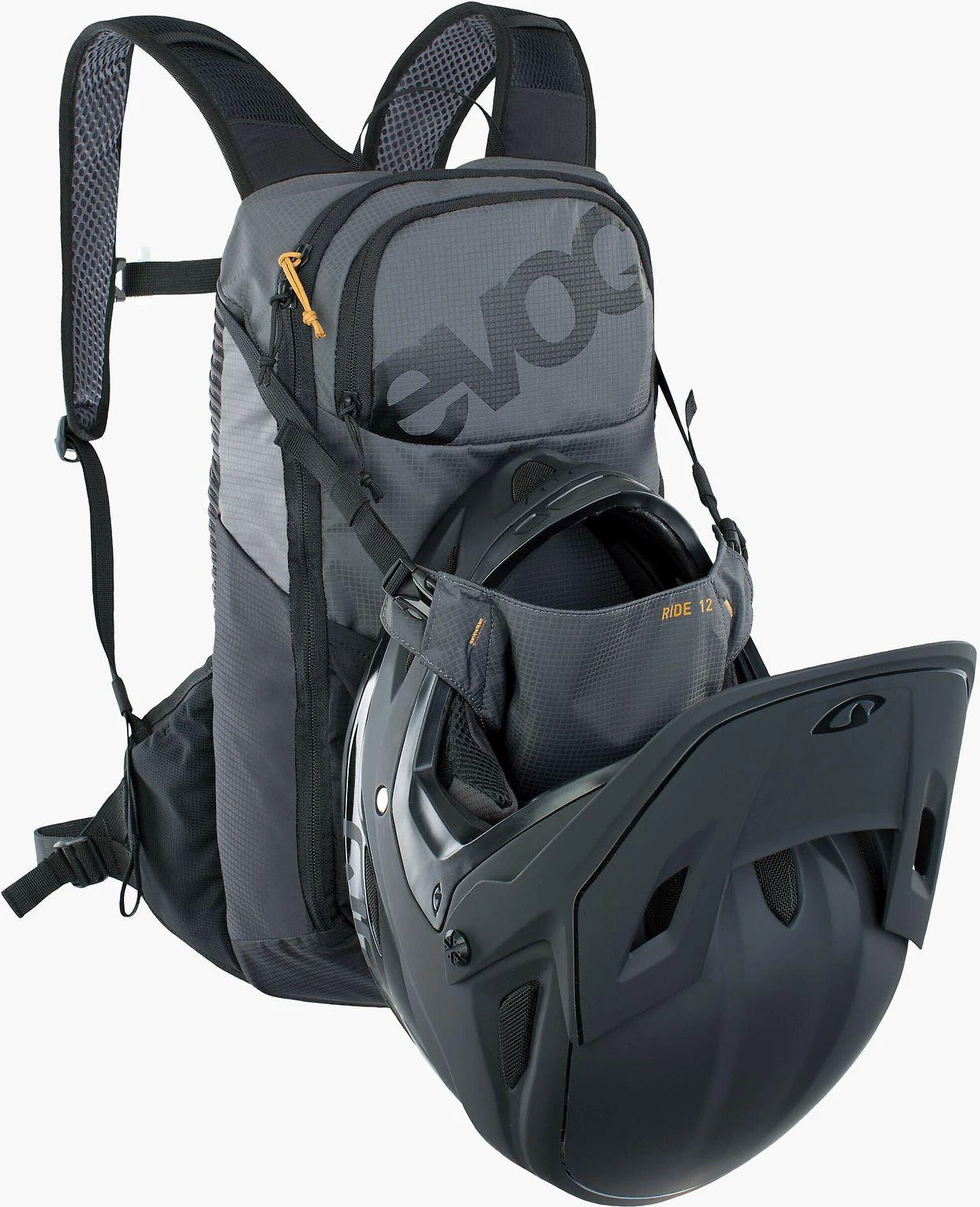 Evoc Ride kuprinė, 8 l ir 2 l gertuvė, juoda