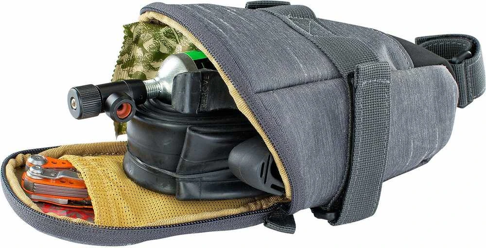 Evoc Seat Bag Tour -polkupyörän satulalaukku, harmaa, L