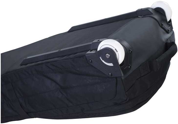 Evoc SNOW GEAR ROLLER XL -suksipussi, musta (195cm)