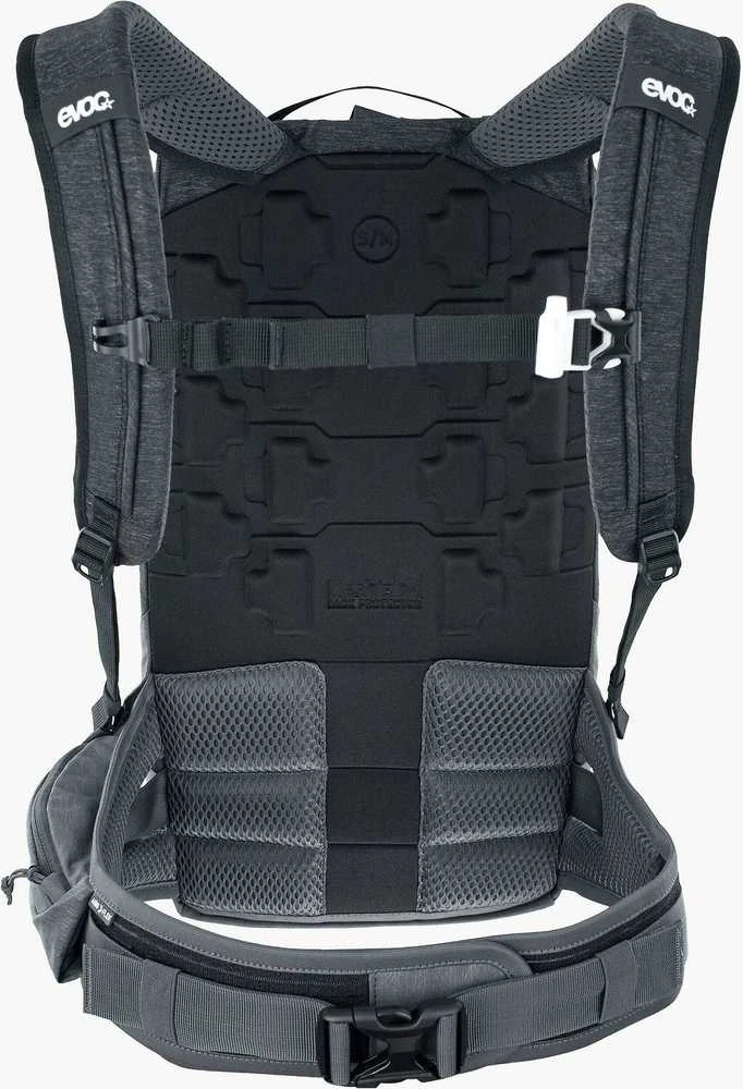 Evoc TRAIL PRO 10 kuprinės nugarėlė ir diržų sistema