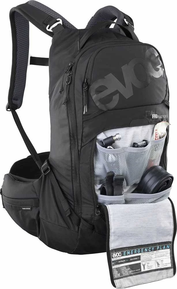 Evoc TRAIL PRO BLACKLINE 16 reppu, S/M