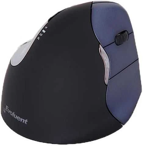 Evoluent VerticalMouse 4 Right Belaidė vertikali pelė dešiniarankiams