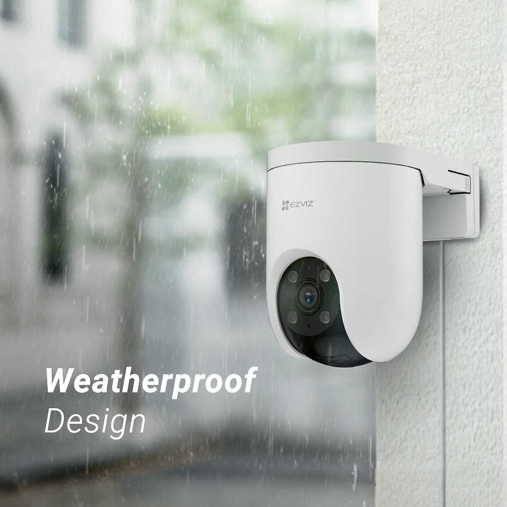 IP Vaizdo Kamera - EZVIZ H8c Pro 3K Dome 2880x1620 Lauko Naktinis Matymas
