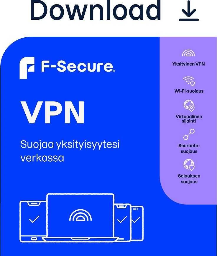 F-Secure VPN [5 Geräte - 1 Jahr]