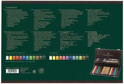 Faber-Castell Art & Graphic lahjapakkaus, 53 väriä