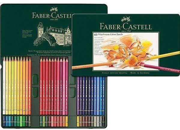 Spalvoti pieštukai Faber-Castell Polychromos Art&Graphic, 60 spalvų