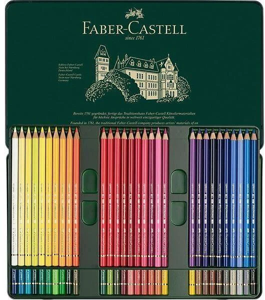 Spalvoti pieštukai Faber-Castell Polychromos Art&Graphic, 60 spalvų