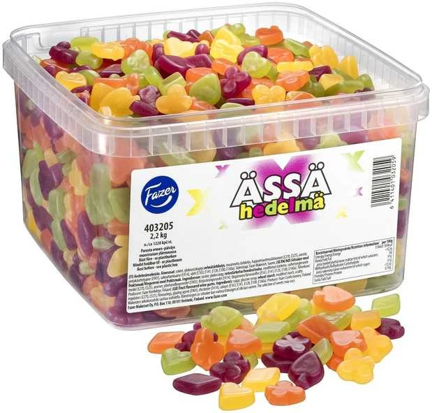Fazer Ace Fruit saldus, 2,2kg