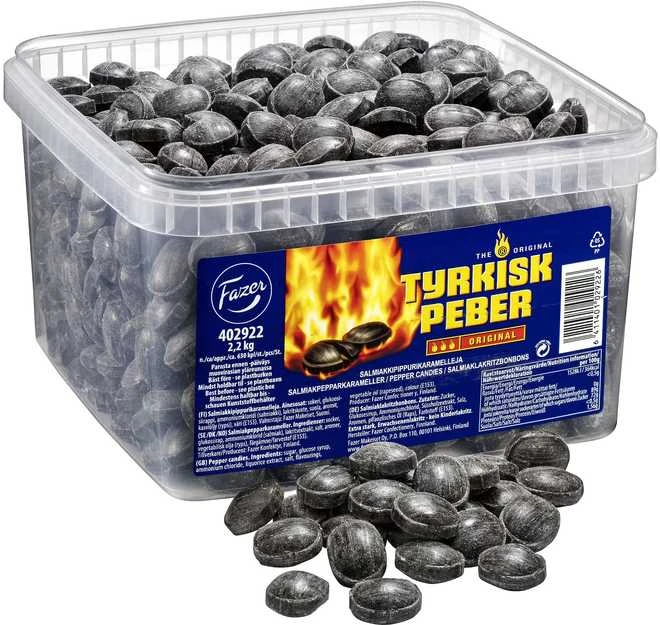 Fazer Tyrkisk Peber Original -irtomakeinen, 2,2kg