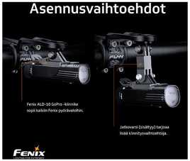 Adidas Fenix ALD-10 GoPro rato laikiklis
