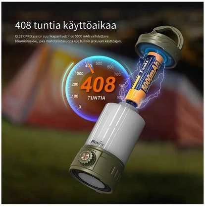 Fenix CL26R Pro stovyklavimo žibintas