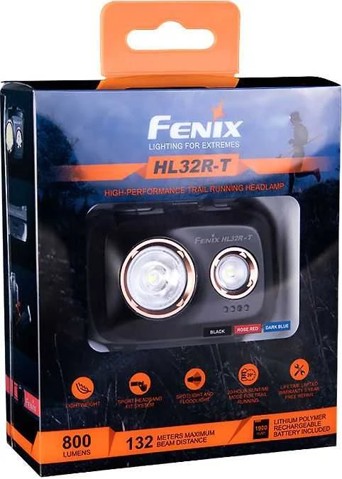 Žibintuvėlis Fenix HL32R-T, raudonos spalvos