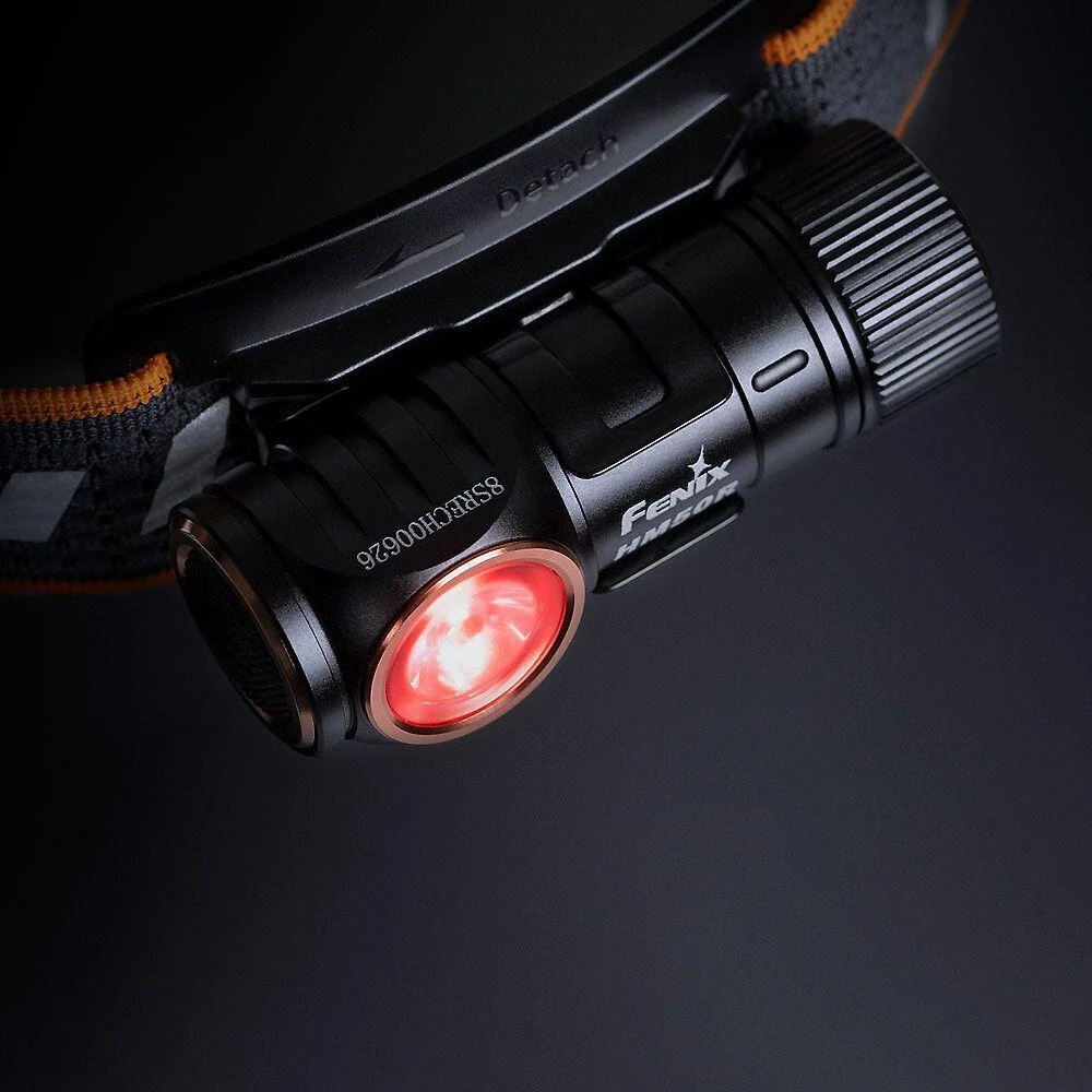 LED žibintuvėlis-galvos lempa Fenix ​​HM50R V2.0