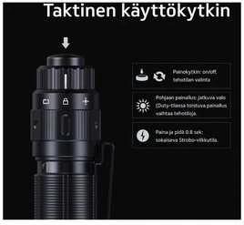Žibintuvėlis Fenix Fenix PD36 TAC prožektorius