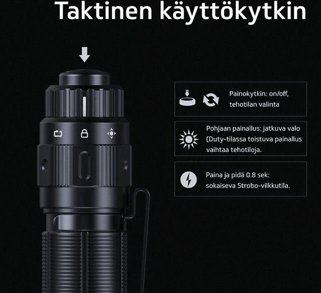 Žibintuvėlis Fenix Fenix PD36 TAC prožektorius