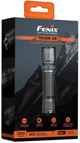 Žibintuvėlis Fenix TK20R UE - latarka, 2800 lm, pilka