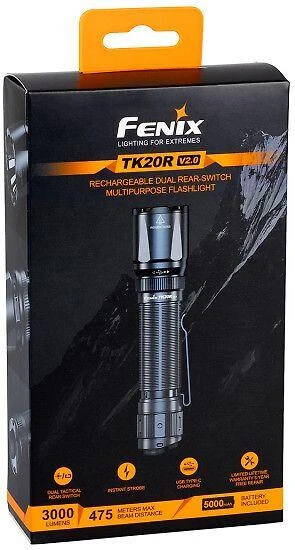 Žibintuvėlis Fenix Žibintuvėlis Fenix TK20R V2.0 diodowa