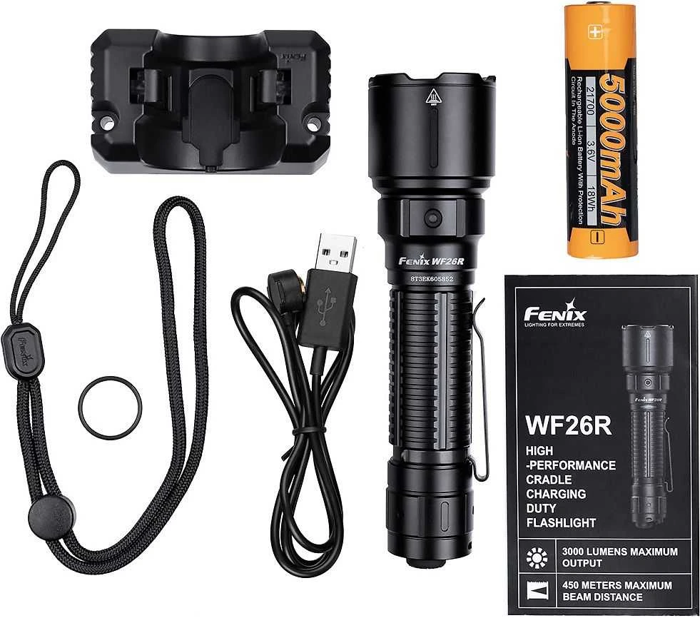 Žibintuvėlis Fenix Fenix WF26R prožektorius, 3000 lm