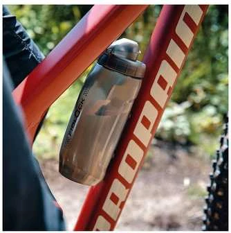Gertuvė su laikikliu Fidlock Twist bottle 590 transparent juodas, with Fidlock logo