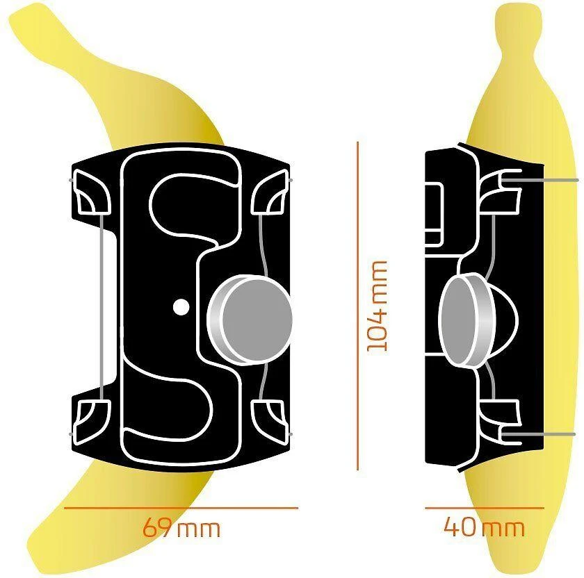 Gertuvės laikiklis su adapteriu Fidlock TWIST uni connector
