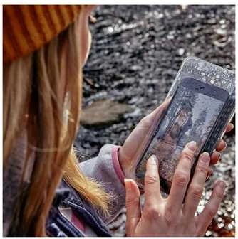 Dėklas telefonui sandarus Fidlock Vacuum Uni Phone Case L