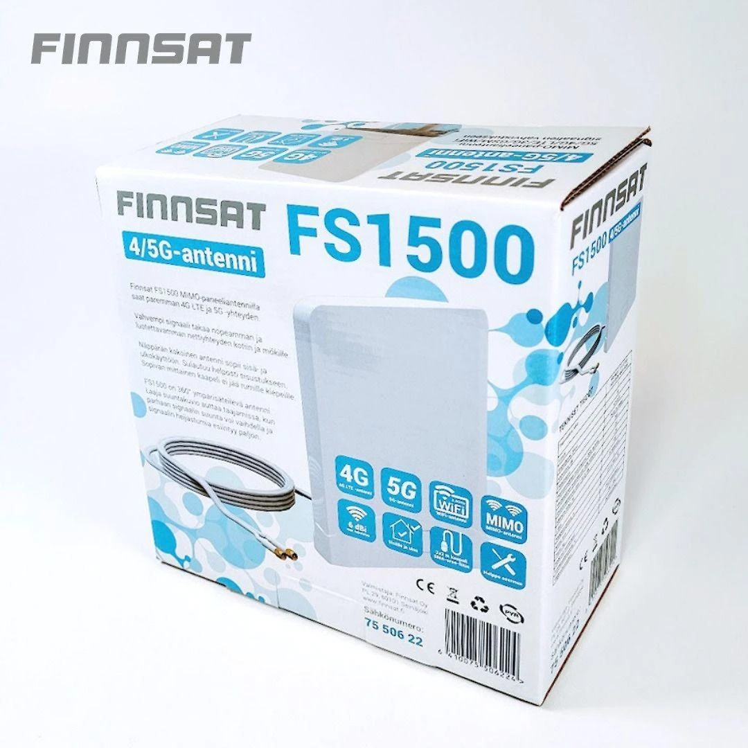 Finnsat MiMo 5G / 4G / 3G / 2G dviguba antena