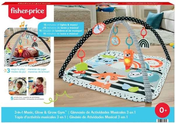 Lavinimo kilimėlis muzikinis Fisher-Price 3in1