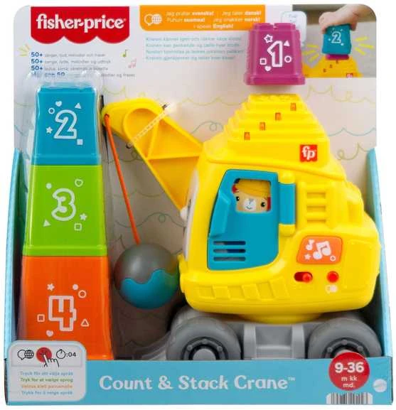 Fisher-Price - Kranas skaičiavimui ir kaupimui (JFF16)