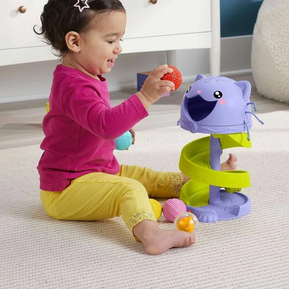 Mattel Fisher-Price Kitty Ball Tower – kačių bokštas ir kamuoliai