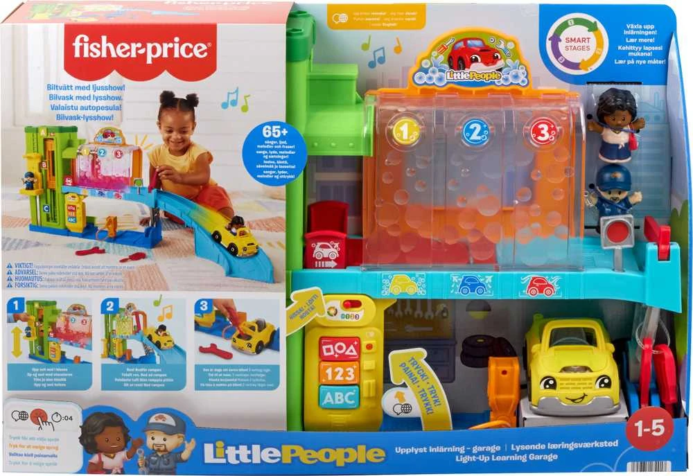 „Fisher-Price Little People“ – automobilių centras (Šiaurės šalys) (HRC60)