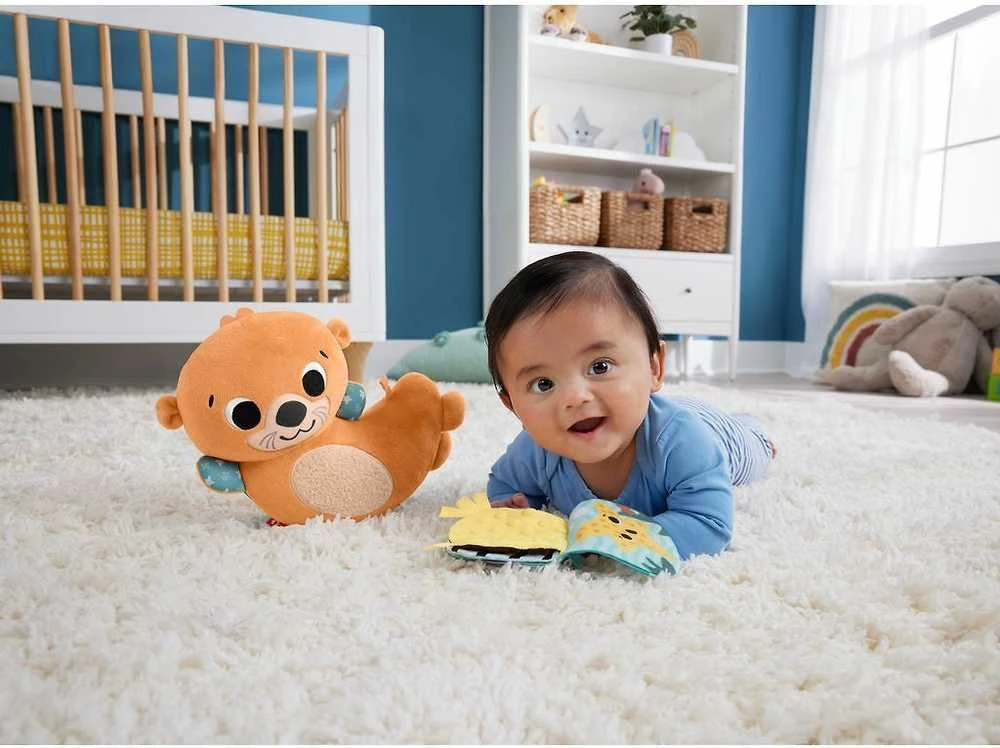 Mattel Fisher Price Sensimals veiklos pliušinis ūdras
