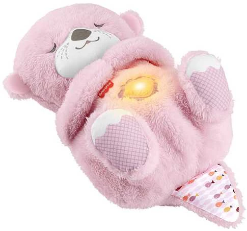 Fisher-Price pliušinė ūdra su šviečiančiu pilvu