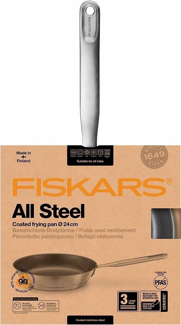 Fiskars All Steel keptuvė 24cm, 1064743