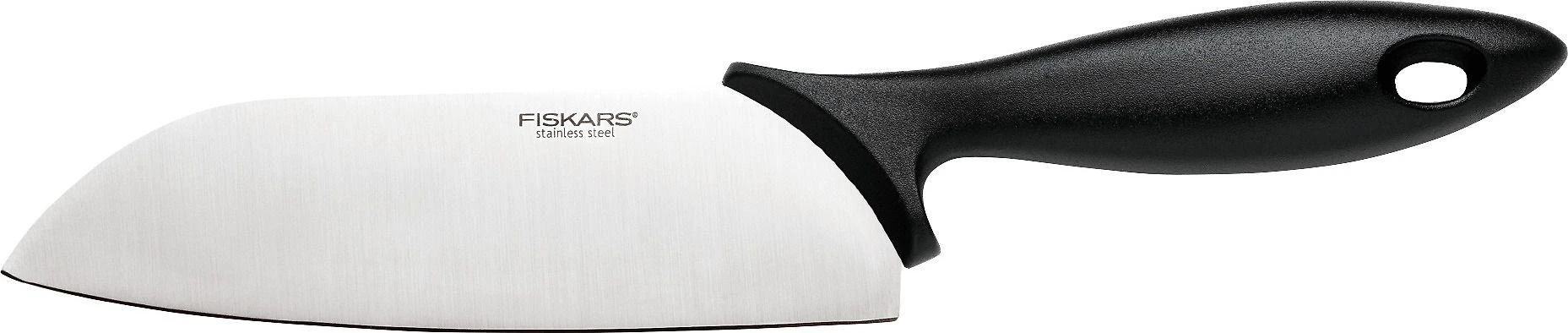 Fiskars "Essential" penkių peilių rinkinys su dėklu