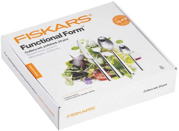 Serviravimo įrankių rinkinys Fiskars Functional Form 1071623; 24 vnt.