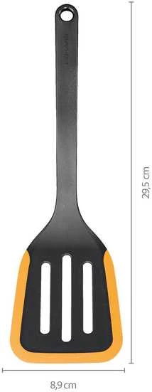 Food spatula Fiskars 1079964. juodas col.