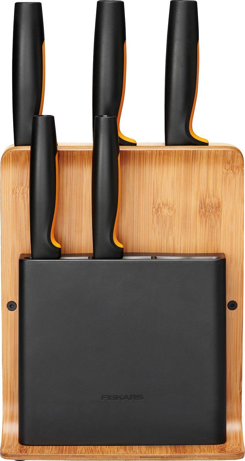 Fiskars "Functional Form" 5 peilių rinkinys su stovu
