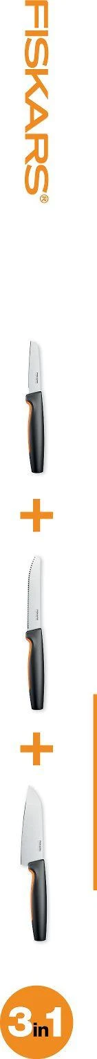 Fiskars Functional Form Favourite 3 vnt. peilių rinkinys 1057556