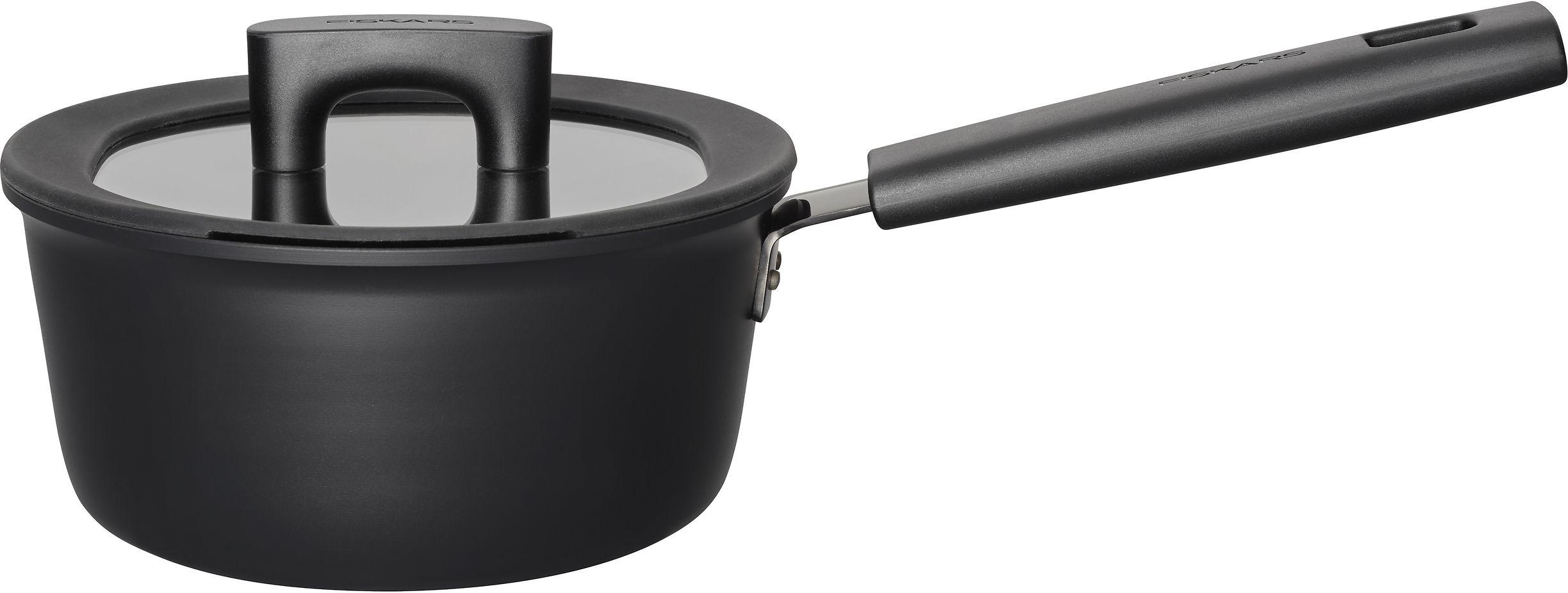Fiskars Hard Face keptuvė padažams 1,8 L / 18 cm su dangčiu, 1052226