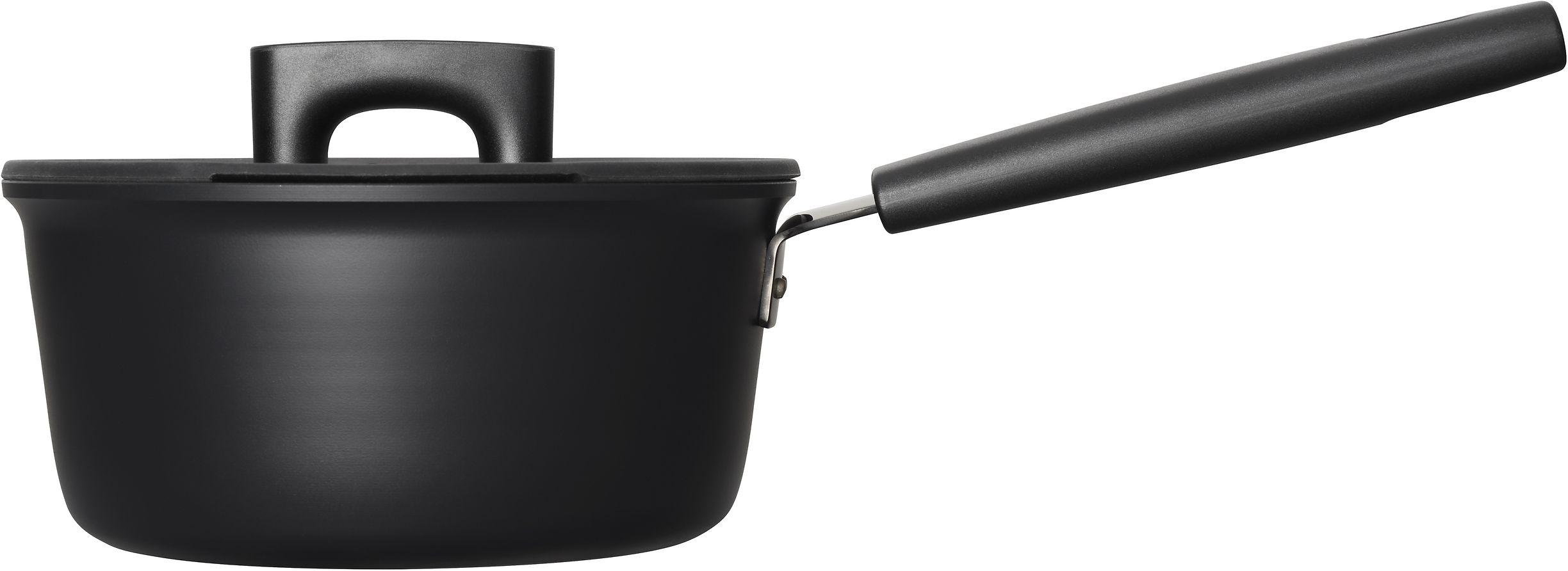 Fiskars Hard Face keptuvė padažams 1,8 L / 18 cm su dangčiu, 1052226