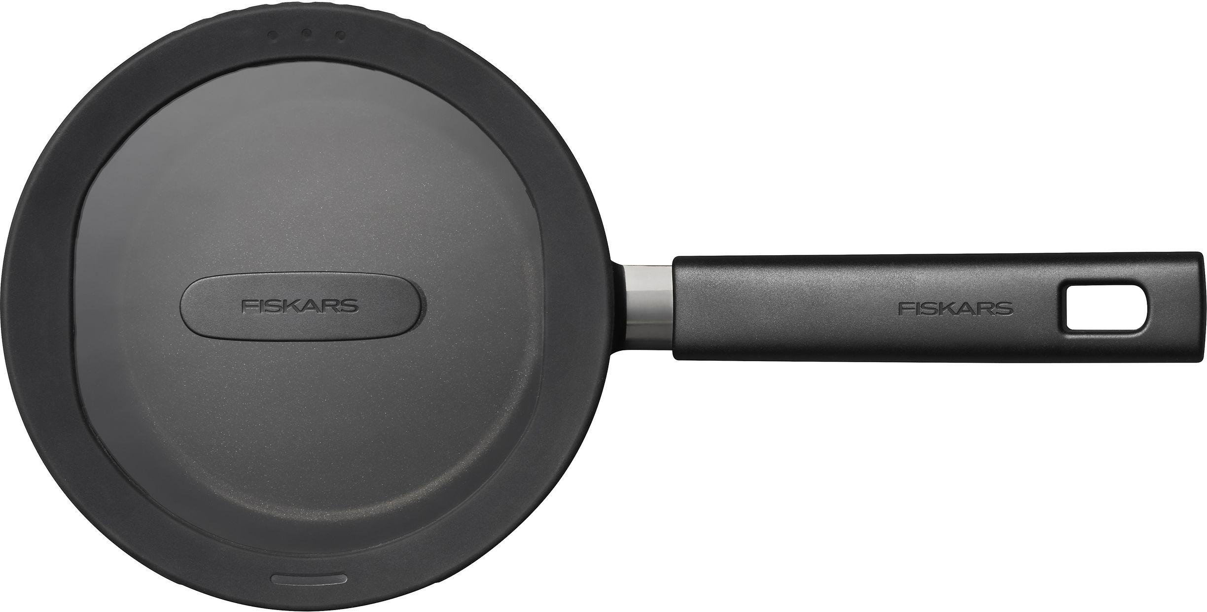 Fiskars Hard Face keptuvė padažams 1,8 L / 18 cm su dangčiu, 1052226