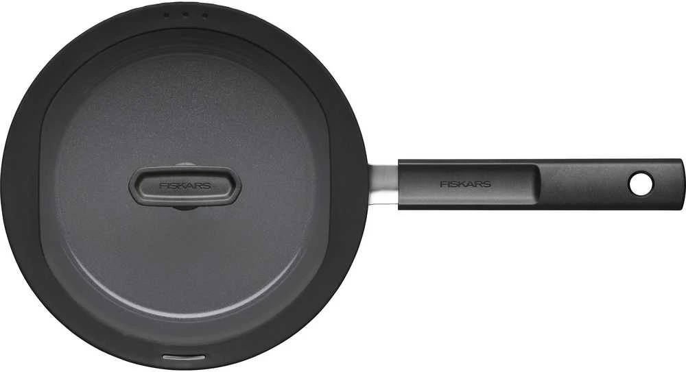 Fiskars Hard Face troškintuvas 24cm su dangčiu